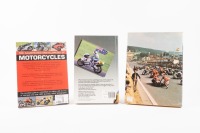 MOTORCYCLING: Three books, including 'Sidecar Championship' by George O'Dell, 'Gardner' Biography by Nick Hartgerink, and 'The Illustrated Encyclopedia of Motorcycles' - 2
