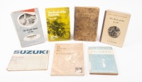 HANDBOOKS: A collection of Motorcycling handbooks, includes 'The Book of the J.A.P' and 'The Book of the Rudge' by Pitman's