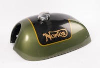 NORTON: A Norton accessory alloy fuel tank, not sure of which model it suits [Updated Description]
