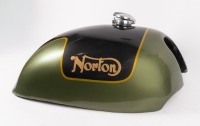 NORTON: A Norton accessory alloy fuel tank, not sure of which model it suits [Updated Description] - 3