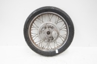 BSA: A BSA or Triumph circa 1969-70 front wheel with eight inch twin leader front brake