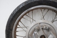 BSA: A BSA or Triumph circa 1969-70 front wheel with eight inch twin leader front brake - 2