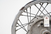 NORTON: A Norton Atlas or early Commando 18 inch rear wheel - 2