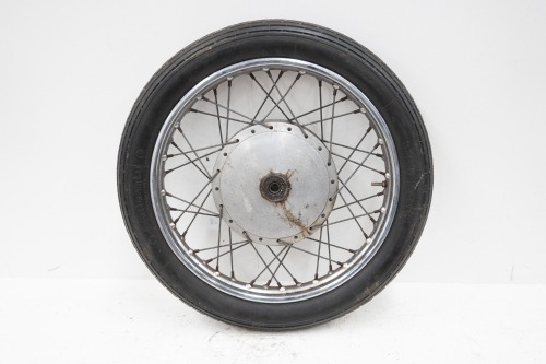 NORTON: A Norton Atlas front wheel
