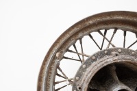 TRIUMPH / BSA: A Triumph or BSA conical rear wheel - damage to one side - 2