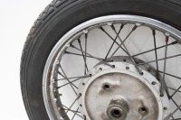 NORTON: A Norton Atlas rear wheel 18 inch - 2