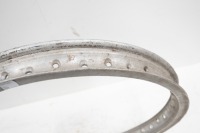 WHEEL: A flanged alloy rim WM1 x 19 inch, 40 spoke, manufacturer unknown - 2