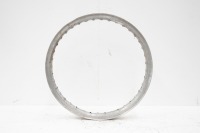 WHEEL: A flanged alloy rim WM1 x 19 inch, 40 spoke, manufacturer unknown - 3