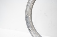 WHEEL: A flanged alloy rim, Borrani 19 inch x WM3, 40 spoke - 2