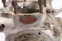 NORTON: A Norton Atlas crank cases - 2