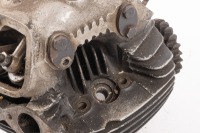 NORTON: A Norton Atlas cylinder head with clamps screwed in - 2