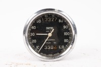 GAUGE: A Smiths chronometric speedometer, 120 MPH