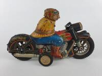 CIVILIAN: CONDOR Motorcycle by IY Metal Toys Japan c1950s. - 4
