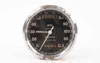 GAUGE: A Smiths chronometric speedo, 120 MPH, complete, untested