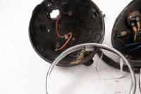 HEADLAMPS: A group of assorted headlamp buckets, one rim and one reflector - 3