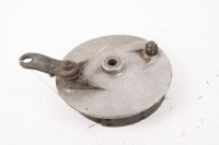 BSA: A BSA / Triumph rear brake plate to suit conical wheel