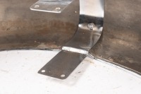 NORTON: A pair of Norton Atlas reproduction mudguard set, new - 3