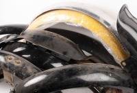 MUDGUARDS: A group of assorted mudguards to suit various unknown models - 3