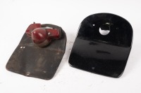 NORTON: Two Norton tail light brackets