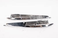 NORTON: A Norton Atlas pair of tank badges