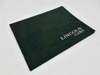 LINCOLN: A group of three Sales Brochures for the Zephyr V12 [Location: Sydney] - 8