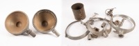 MARCHAL: Two original eight inch Marchal headlamps [Location: Melbourne]