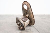 A BSA M20 gearbox and inner primary cover, outer case broken, missing end cover