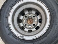 ALLOY WHEELS: A set of four 10" Can-Am alloy wheels to suit a Mini Cooper S, complete with sixteen wheel nuts and tyres [Location: Sydney] - 8