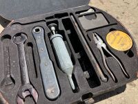 JAGUAR: An incomplete tool kit with metal case, to suit 1960s models [Location: Sydney] - 3