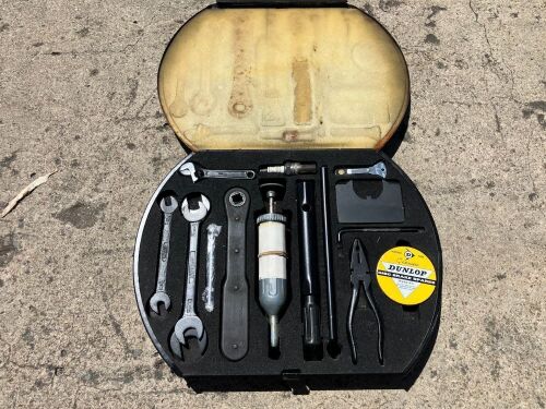 JAGUAR: A complete tool kit with metal case to suit 1960s models [Location: Sydney]