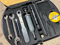 JAGUAR: A incomplete tool kit with metal case to suit 1960s models [Location: Sydney] - 3