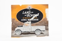 LAND ROVER: A c1950s Land Rover Series I '4 Wheel Drive, Long Wheelbase' sales brochure