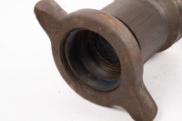 BUGATTI: Three partial Bugatti wheel hubs, thought to possibly suit Type 35 / 37 / 39, 18cm long, width overall 9.5cm, with one knock-off [Location: Melbourne] - 2