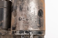 STARTER MOTOR: A Bosch 12V starter motor [P/N 0001212005] thought to late 1960s Porsche 911 or 914, also includes an early fuel vacuum tank (manufacturer unknown), [Location: Melbourne] - 2