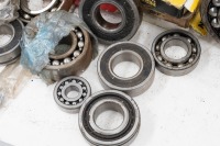BEARINGS: A tub of assorted mostly NOS bearings of varying sizes [Location: Melbourne] - 2