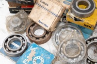 BEARINGS: A tub of assorted mostly NOS bearings of varying sizes [Location: Melbourne] - 3