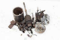 STARTER MOTOR: A box of assorted Marchal starter motor parts [Location: Melbourne]