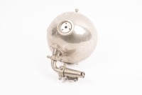 BUTLER'S ATLANTIC: A Butlers Atlantic pillar mounted spot lamp with ribbed branded glass, lens diameter 13cm [Location: Melbourne] - 2