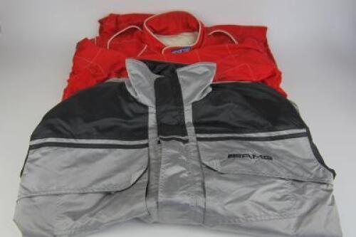 RACING: A large 2002 produced red Sparco full length race suit
