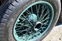 BENTLEY: A fine set of six 19-inch wire-wheels to suit vintage Bentley, Sunbeam, Vauxhall and other marques, in refurbished condition and all fitted with unused or lightly used Goodrich 6.00 x 19 tyres [Location: Sydney] - 21