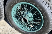 BENTLEY: A fine set of six 19-inch wire-wheels to suit vintage Bentley, Sunbeam, Vauxhall and other marques, in refurbished condition and all fitted with unused or lightly used Goodrich 6.00 x 19 tyres [Location: Sydney] - 29