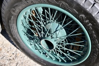BENTLEY: A fine set of six 19-inch wire-wheels to suit vintage Bentley, Sunbeam, Vauxhall and other marques, in refurbished condition and all fitted with unused or lightly used Goodrich 6.00 x 19 tyres [Location: Sydney] - 36