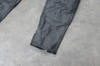 RIDING SUIT: An early Aero Omodei's (Sydney) full length leather riding suit, no size evident, full length 1.52m - 2
