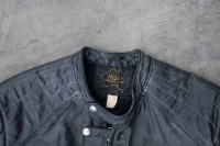 RIDING SUIT: An early Aero Omodei's (Sydney) full length leather riding suit, no size evident, full length 1.52m - 3