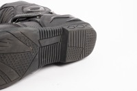 MOTORCYCLE BOOTS: Two pairs of motorcycle boots, includes a Harley-Davidson branded pair of ankle boots, size US 8 and a pair of Mtech ankle boots, size US 9 - 3