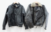 AVIATION JACKETS: Two aviation / bomber style jackets