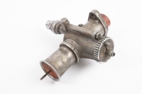 A 1950s GP racing carbie, stamped 'T5GP1, 1 5/16' and '9A1' on shoulder
