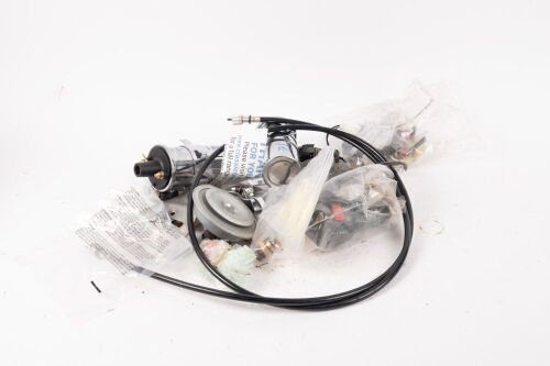 ELECTRICAL: A group of assorted electrical parts to suit different makes