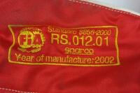 RACING: A large 2002 produced red Sparco full length race suit - 3