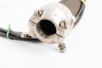 A twin cable circa 1950s/1960s accelerator with cables, 1 inch diameter bar - 2